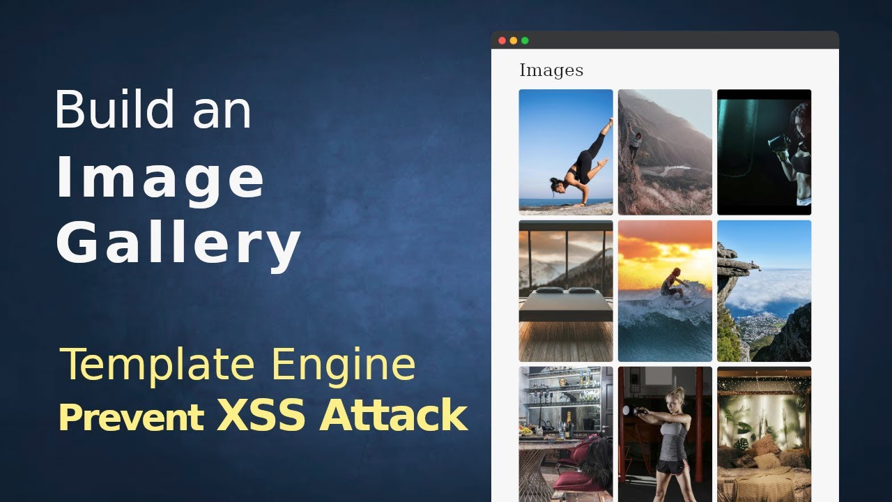 Engines Work Html Custom template engine in 7 lines, cross-scripting (XSS) attack, HTML ...