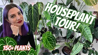 Houseplant Tour 2024  150+ Rare and Common Plants!✨