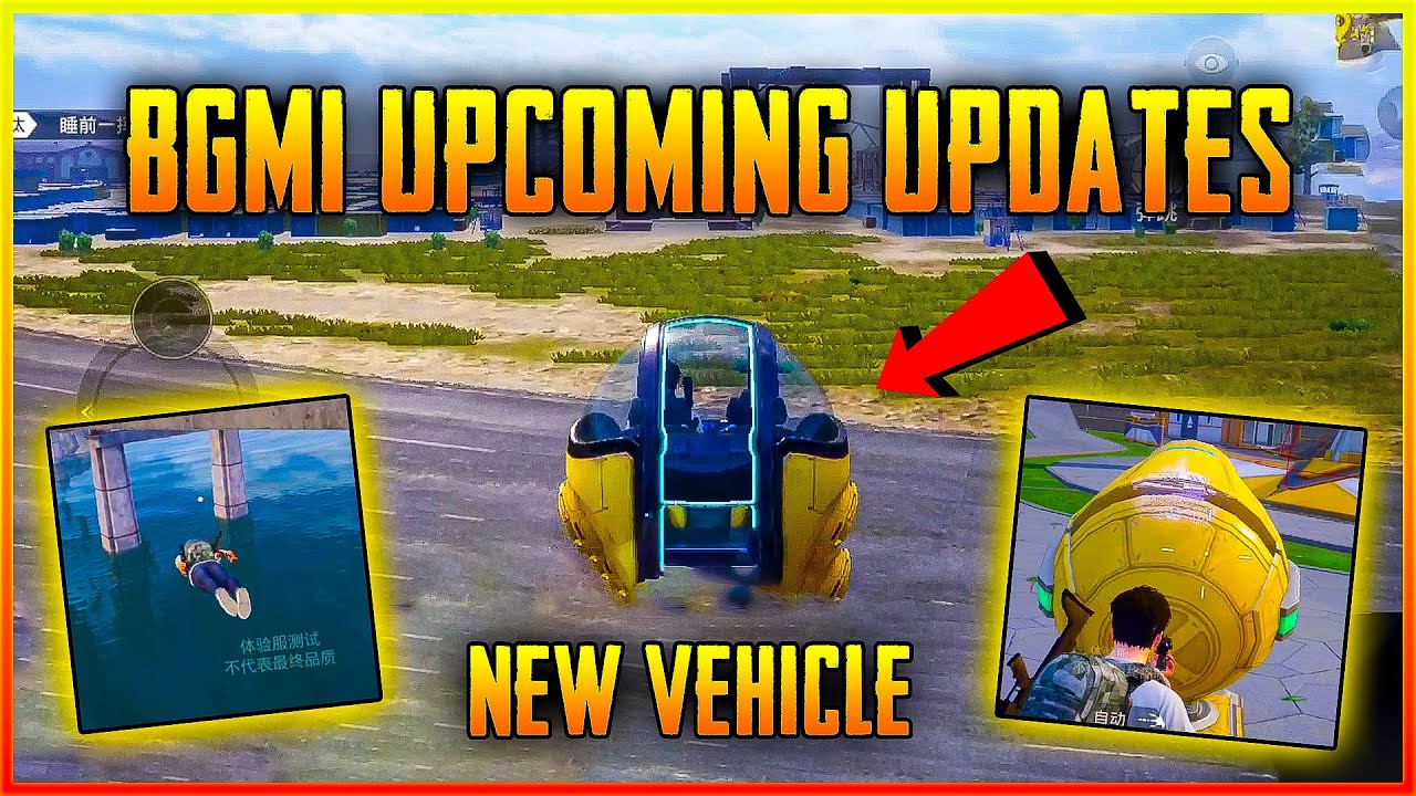 😱 New Flying Vehicle and New Mode in BGMI – PUBG Mobile Upcoming New update Leaks