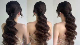 Hollywood wave low ponytail by Andreeva Nata 6,648 views 2 months ago 12 minutes, 42 seconds