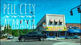 PELL CITY, AL: Exploring the city in 4K
