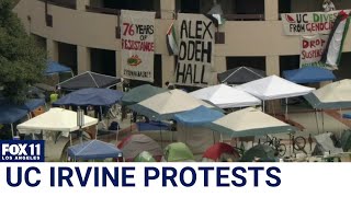 Pro-Palestine Protesters Take Over Uc Irvine Campus Building