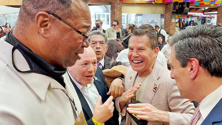 CHAVEZ SR SHOWS OFF JAB TO LARRY HOLMES; TELLS HIM...