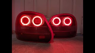 X-Lyte Performance Jaguar X-Type Estate full LED Halo Rear light units