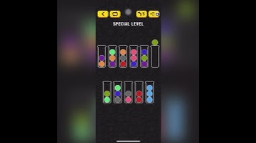 Ball Sort Special Level (after Level 3885)