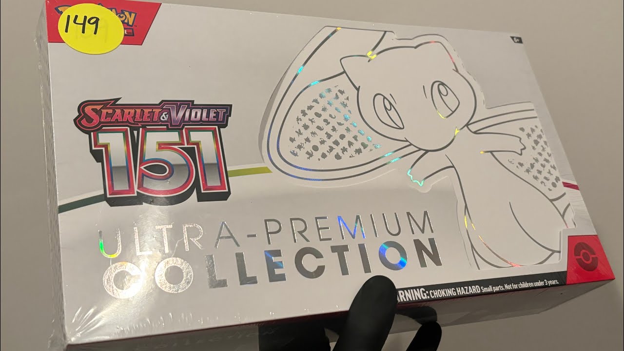 Opening Ultra Premium Collection, Pokémon 151 - YouTube