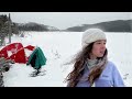 JE CAMPE SUR UN LAC GELÉ *seuls & loins de la civilisation* | The Winter Expedition Series