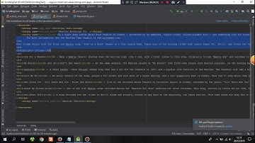 Tutorial Android Studio Membuat Scrolling Text & Button