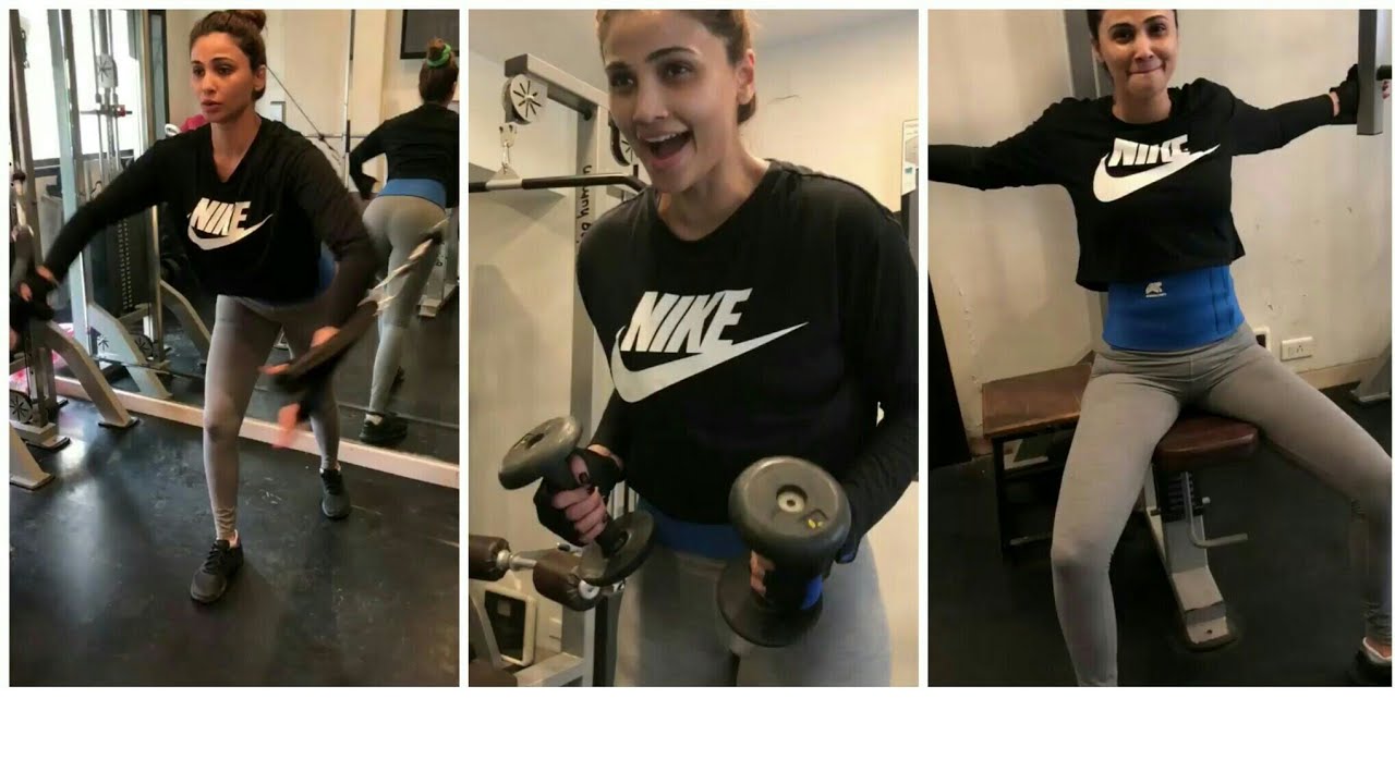 Daisy shah hard work out for upcoming movie Race 3 with Salman Khan