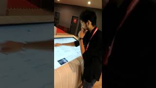 Touch screen kiosk-Indian Roar