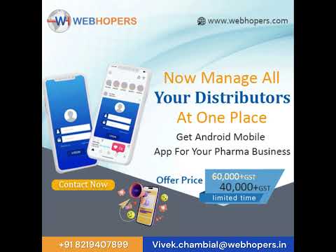 Mobile Application Development Company | Webhopers Infotech | Pharmahopers