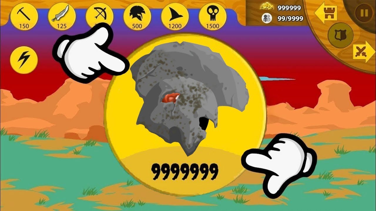 X999 STONE ZOMBIE Army VS SWORDWRATH 9999 DAMAGE UNLOCKED With MAX POWER in Stick War Legacy Mod VIP