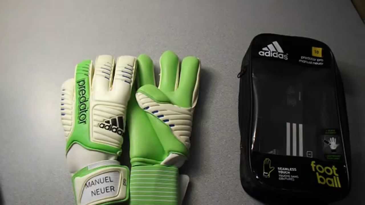 adidas predator pro manuel neuer goalkeeper gloves