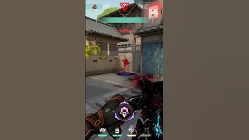 Raze diff! 1v3 clutch #valorant #split #raze #clutch