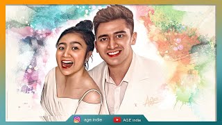 FEBBY RASTANTY dan VERREL BRAMASTA di Pernikahan Feli dan Hito - photoshop
