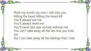 Chimaira - Killing the Beast Lyrics