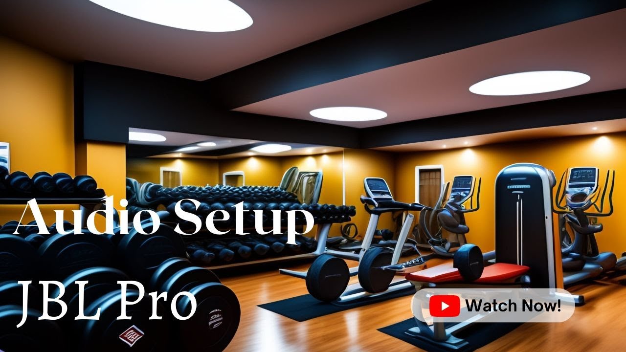 Jbl Ka Sound Setup || JBL Audio for Gym || 