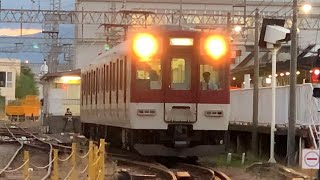 近鉄道明寺線　近鉄6419系6419F発車　道明寺駅前