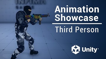 (Unity) Low Poly Shooter Pack v4.0 - Third Person Animation Showcase