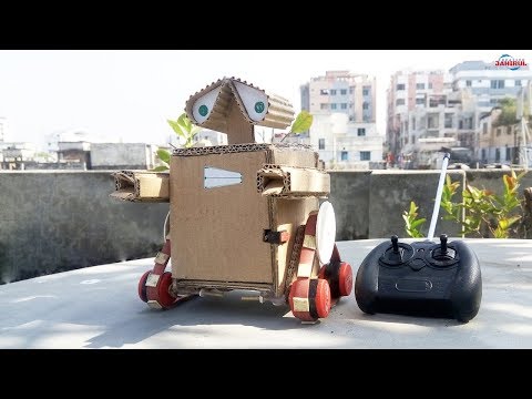 Making a Real Life Wall-E Robot | JAHIRUL | Sophia's Brother RC 