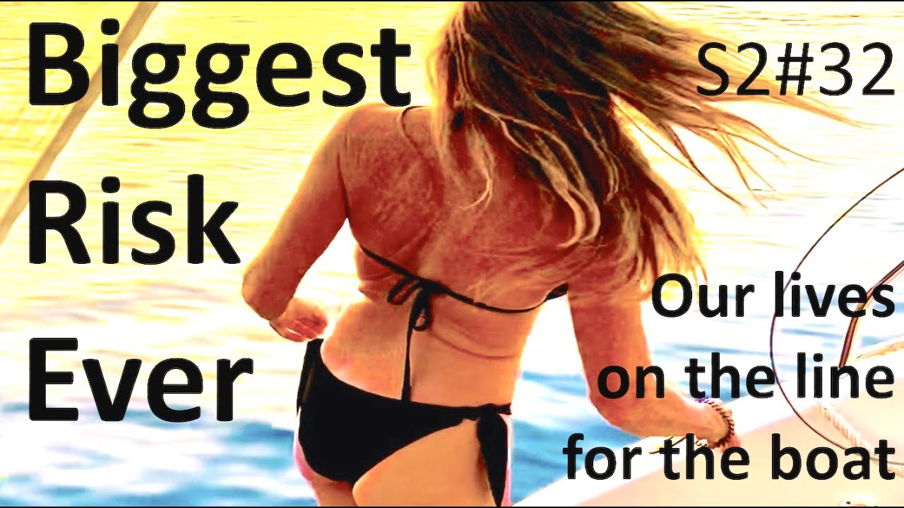 S2#32. The Biggest Risk Ever! Our lives are on the line for the boat... Leopard 45 Catamaran.