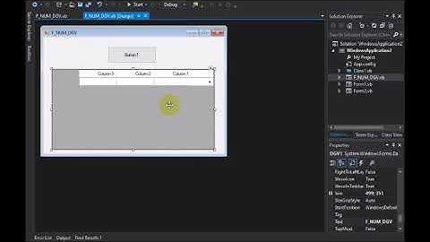 ترقيم اداة datagridview
