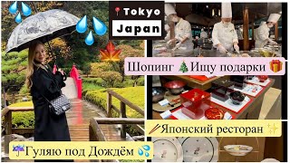 🎁 🎄Шопинг и Прогулка в  Старинном Японском саду 🍁💦 Влог из Токио 🤗