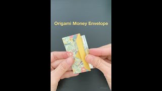 How to fold Origami Money envelope #Shorts