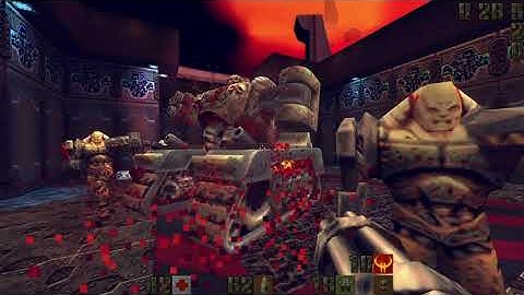 yquake2 Q2dQ2 speed-run: Vulkan render