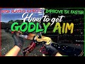 STOP PLAYING AIM_BOTZ! NEW GODLY AIM TUTORIAL!(IMPROVE 5 TIMES FASTER)