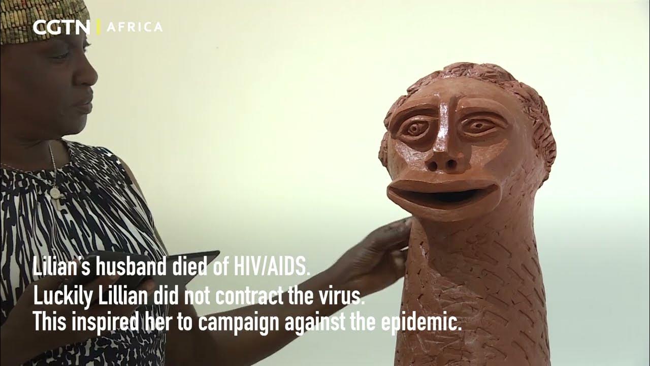 Ugandan sculptor raises HIV/AIDS awareness through art.