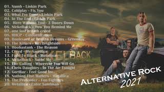 Alternative Rock Compilations - Linkin Park, Metallica, Daughtry, Green Day, Creed, Coldplay, RHCP