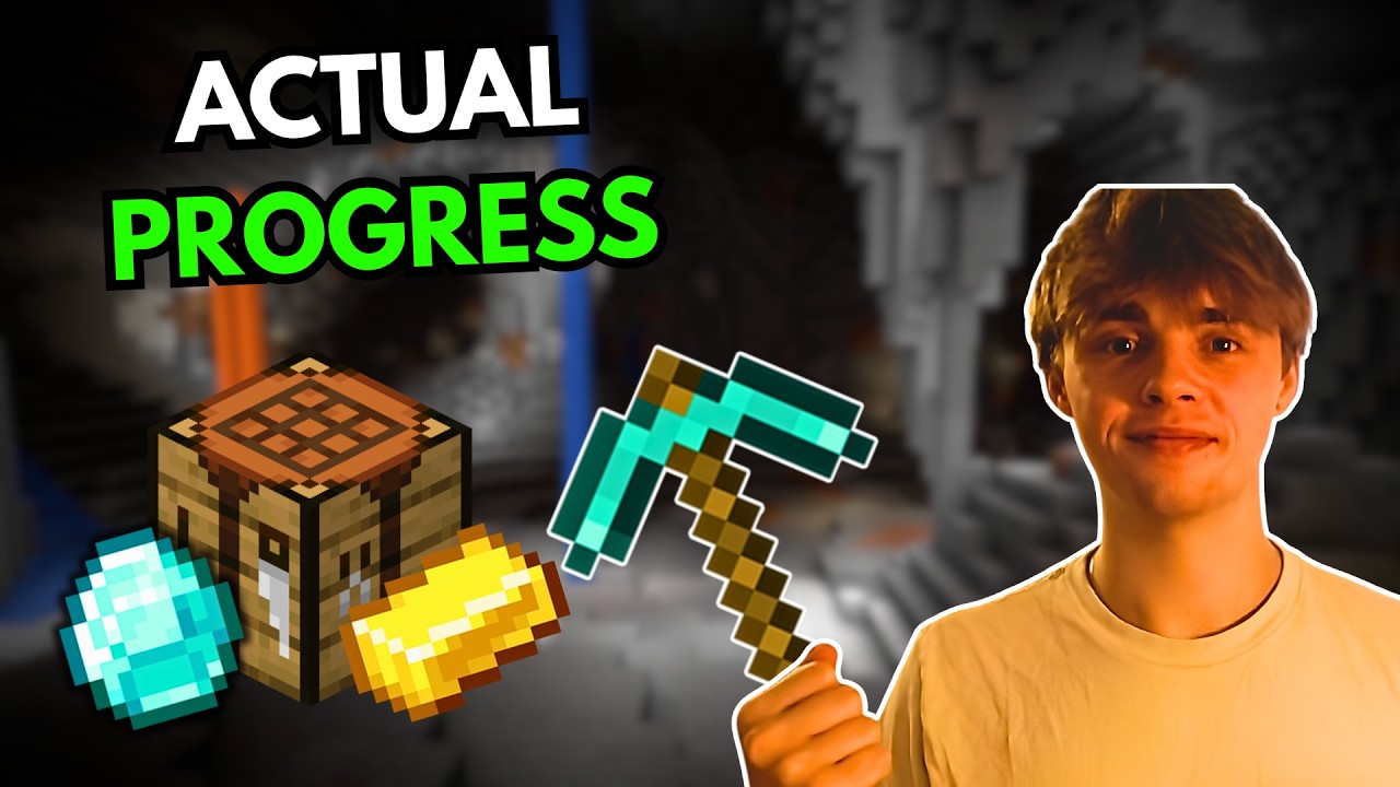 Playing Minecraft For The First Time In Years (ep. 2) | I MADE ACTUAL ...