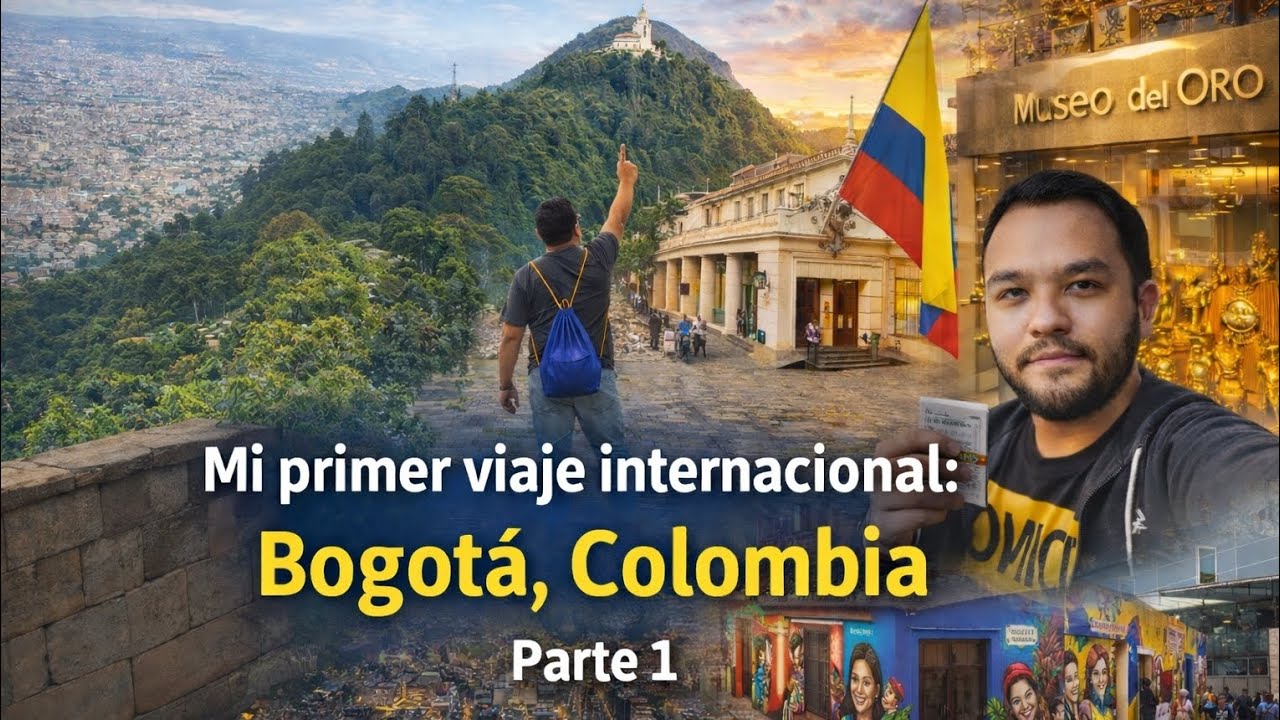 Descubriendo Bogotá Colombia por primera vez 🇨🇴 parte 1
