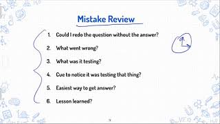 Reviewing GRE Mistakes the Right Way