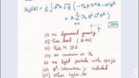 [ Lecture 3 ] Quantum Field in a Box by Sandipan Kundu, Johns Hopkins University