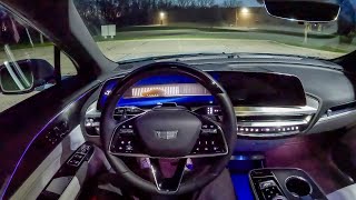2024 Cadillac Lyriq Luxury 3 - POV Night Drive (Binaural Audio)