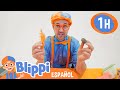 ¿Qué pesa más? ⚖️ Blippi Español | Videos educativos para niños | Aprende y Juega