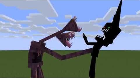 Siren Head vs Anomaly 1622 - Minecraft Animation