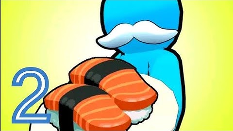 My sushi bar-Gameplay fish, sushi, walkthrough part 2 (IOS Android Gameplay)