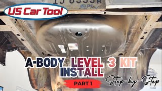 US Car Tool Mopar A-Body Level 3 Install | Spring Relocation (Step-by-Step) | Part 1