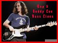 Geddy Lee RUSH Bass Riffs! Top 5!