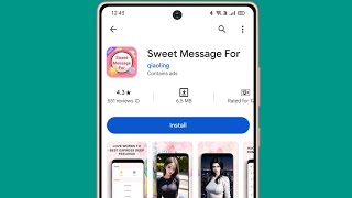 Sweet Message For App Kaise Use Kare || How To Use Sweet Message For App || Sweet Message For App screenshot 1