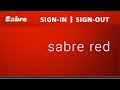 How to Sign In Sabre I How to Sign Out Sabre ?