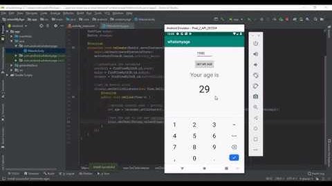 Android Studio Tutorial for Beginners - Find My Age app
