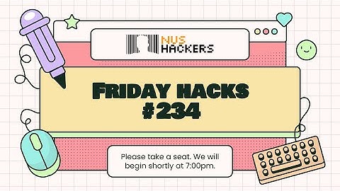 Friday Hacks #234: How to make your first internet dollar | Hack&Roll 2023 Projects