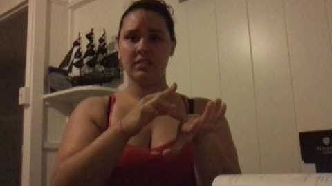 ASL 102 Video Assignment  #3