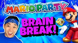MARIO PARTY Brain Break Kids Workout | Happy New Year 2023 | GoNoodle Inspired