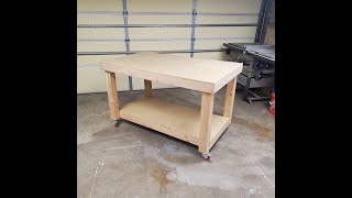 Blake Builds a Mobile Workbench