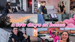 a home vlog 🫶🏻 AJ get a new mattress, time at home, and Barbie premier!